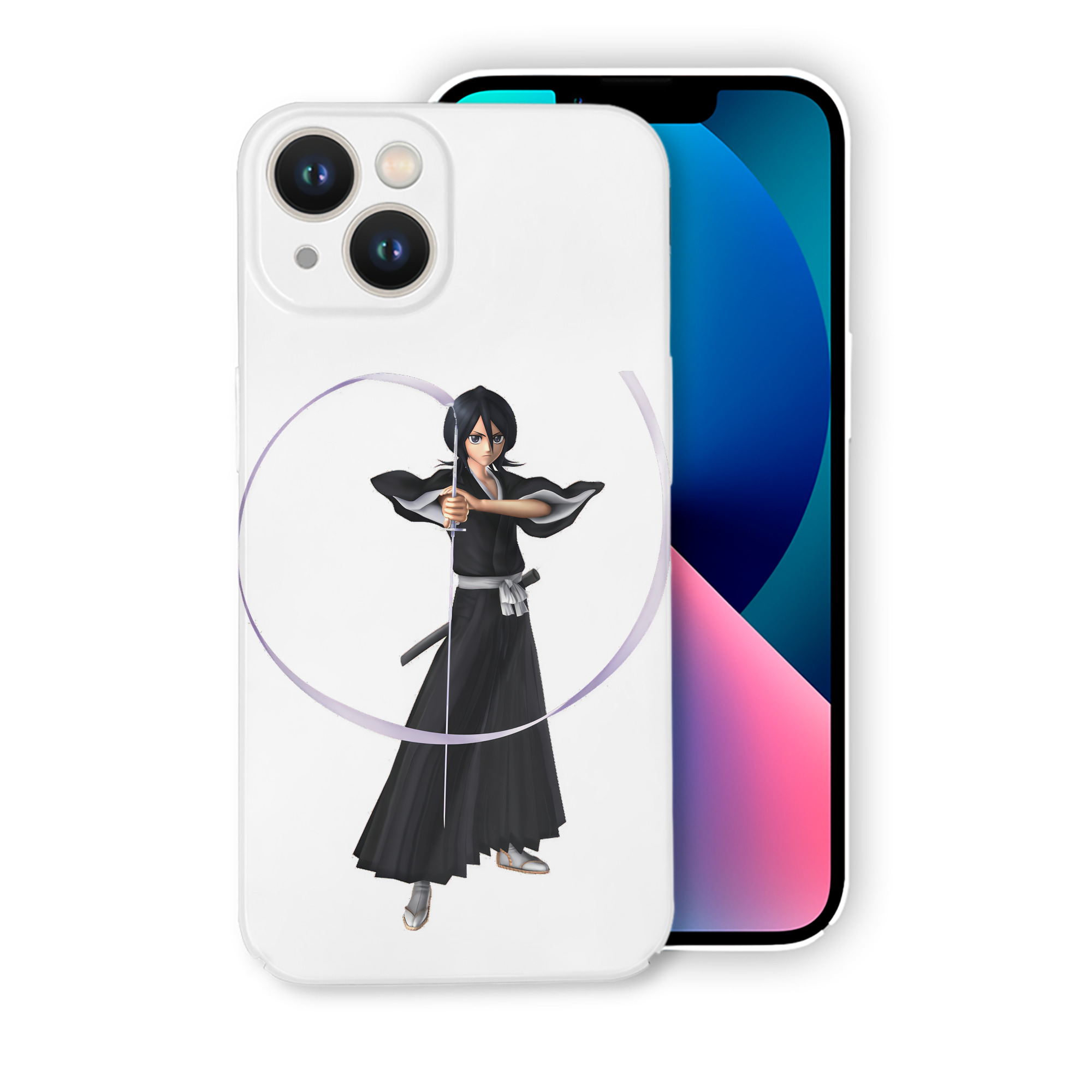 （画像用） ブリーチ 朽木ルキア BLEACH Kuchiki Rukia 【iPhone 14シリーズ対応】ハードケース